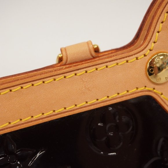 Louis Vuitton Handbag Vernis Roxbury Drive M91995 Amaranth Women's P752346 - Picture 8 of 12